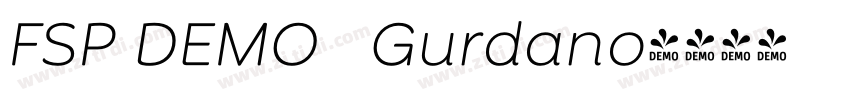 FSP DEMO   Gurdano字体转换
